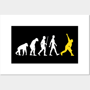 Cricket Player Evolution Bowler Posters and Art